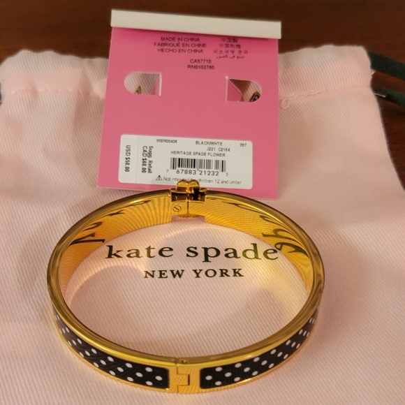 *SOLD* Kate Spade Bangle & Earring Set - Picture 4 of 5